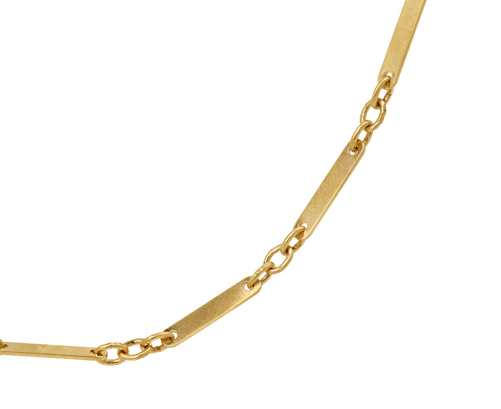 Fine Gauge Alternating Ribbon Chain Necklace