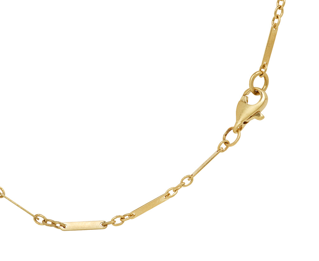 Fine Gauge Alternating Ribbon Chain Necklace