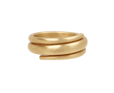 Three Wrap Spiral Ring