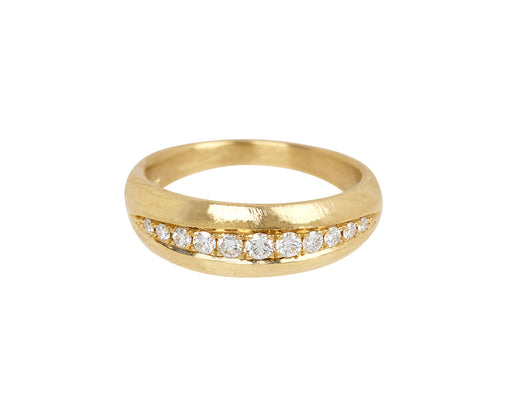 Graduating Diamond Hewn Band