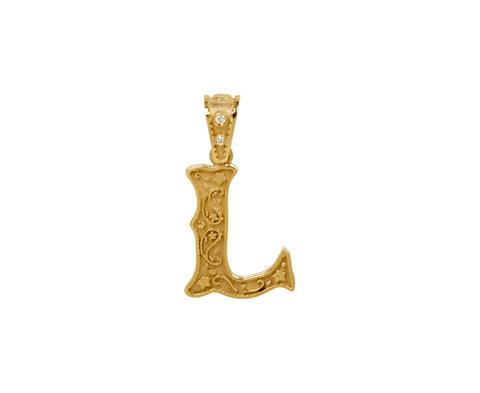 Marlo Laz Mini Southwestern 'L' Charm Pendant ONLY