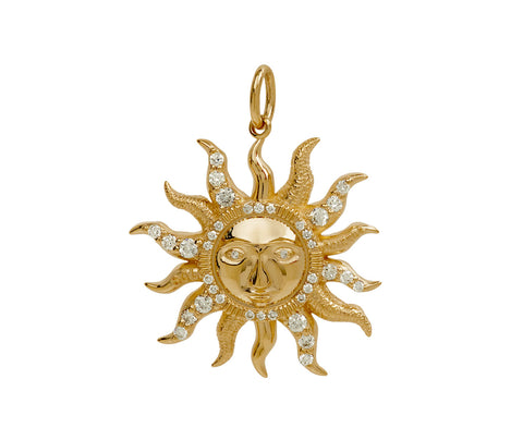Marlo Laz Large Sun Charm Pendant ONLY