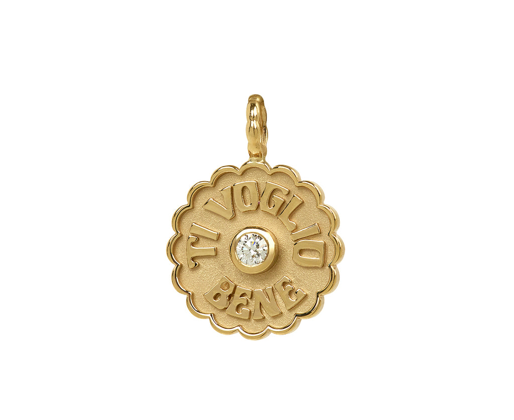 Marlo Laz Small Ti Voglio Bene Charm Pendant ONLY