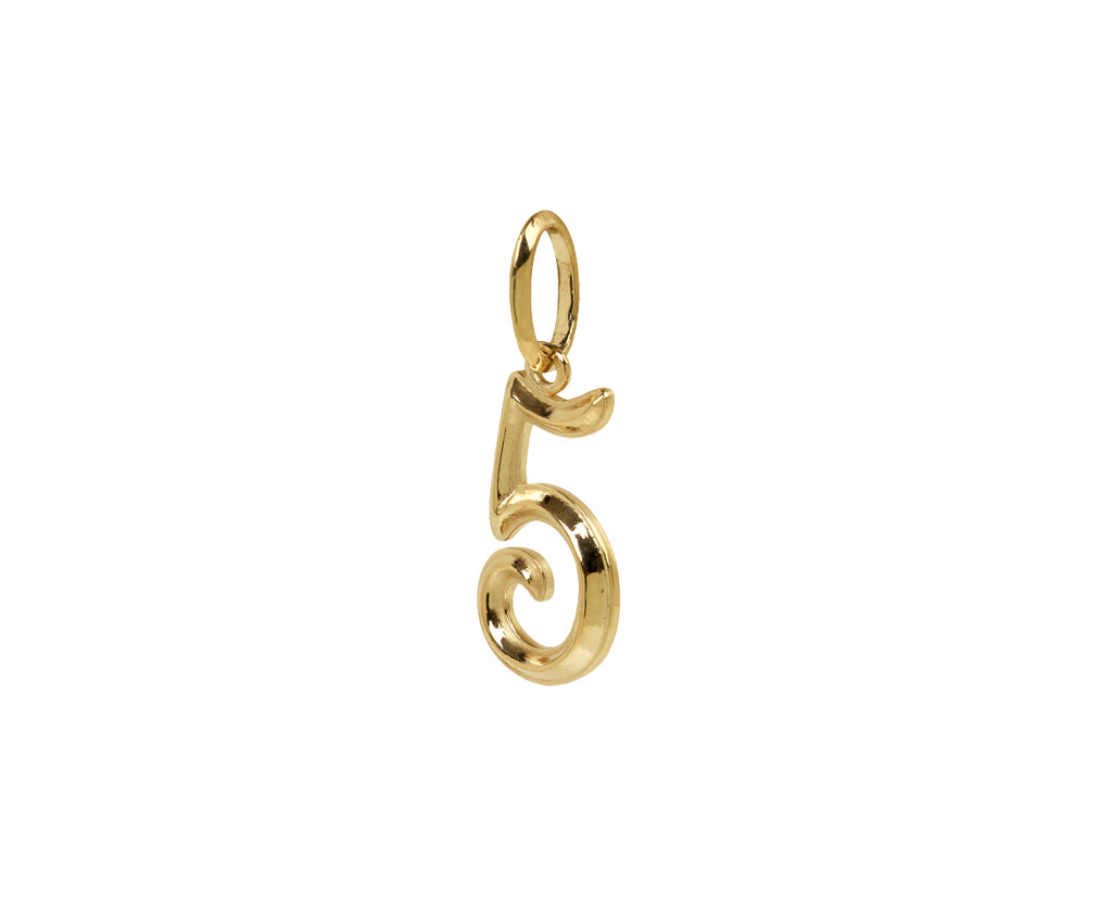 Number 5 Charm Pendant ONLY