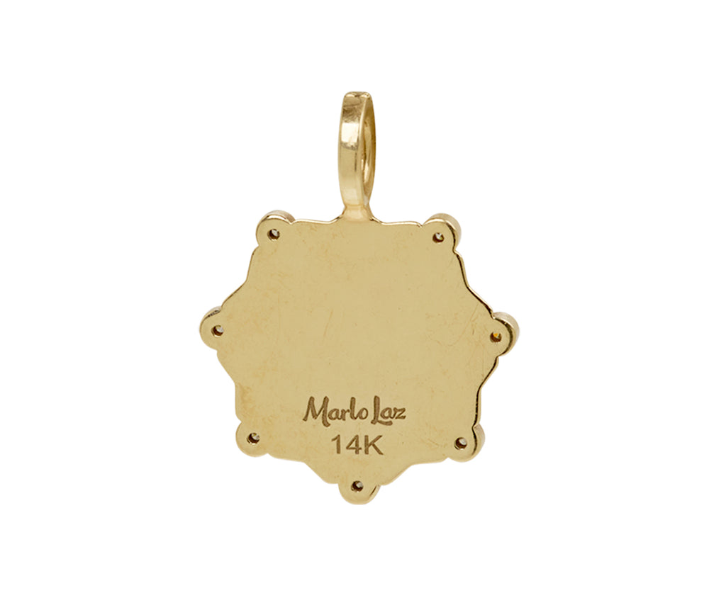 Large 'D' Initial Coin Pendant ONLY