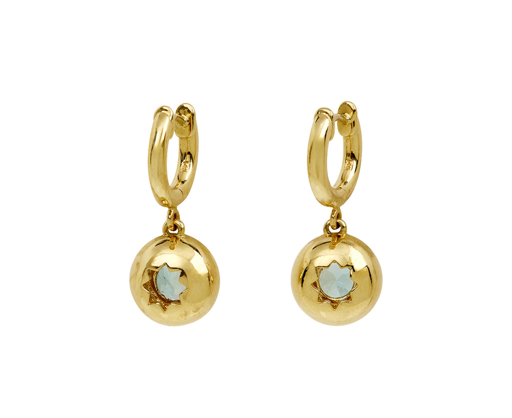 Aquamarine Large Gemma Dangle Earrings