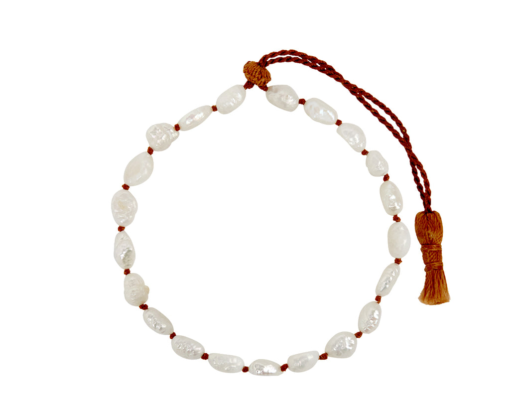 Lena Skadegard Pearl Beaded Bracelet