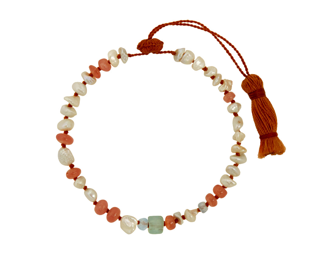 Lena Skadegard Mixed Stone Beaded Bracelet