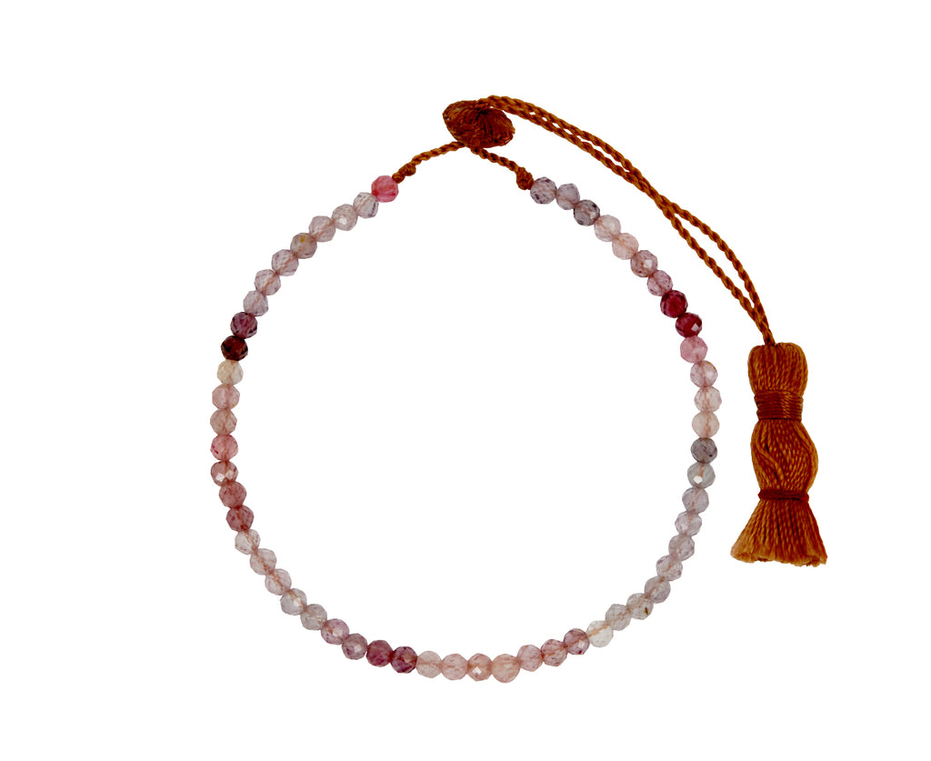 Lena Skadegard Pink Sapphire Beaded Bracelet