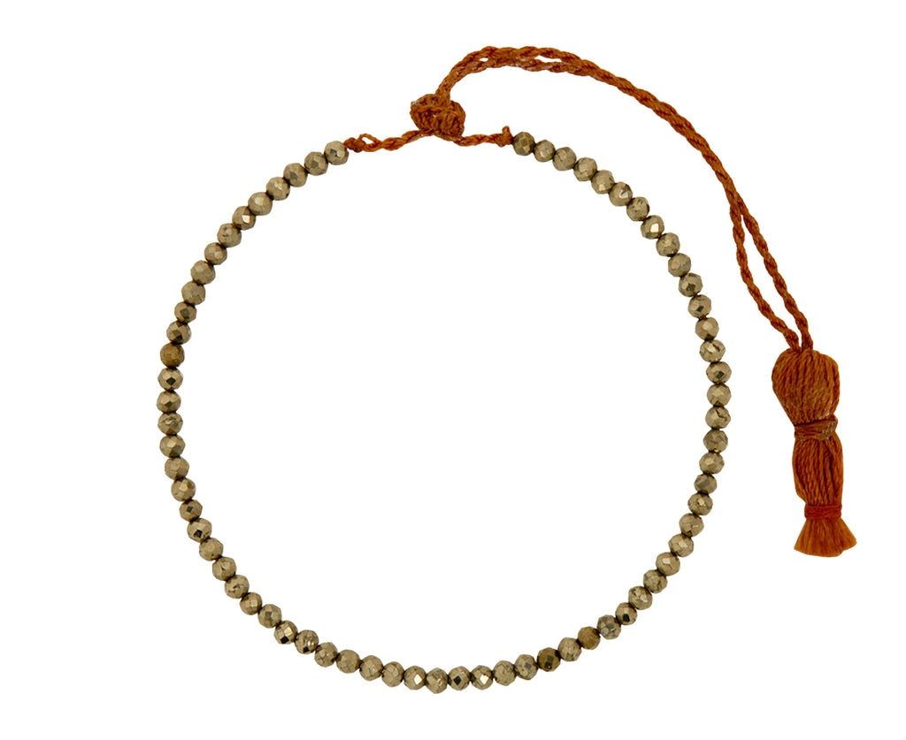 Lena Skadegard Pyrite Beaded Bracelet