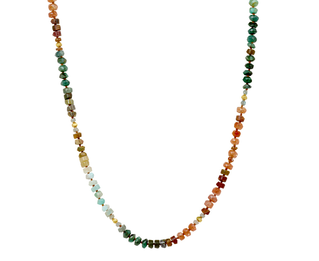 Lena Skadegard Vadevager Mixed Gem Beaded Necklace