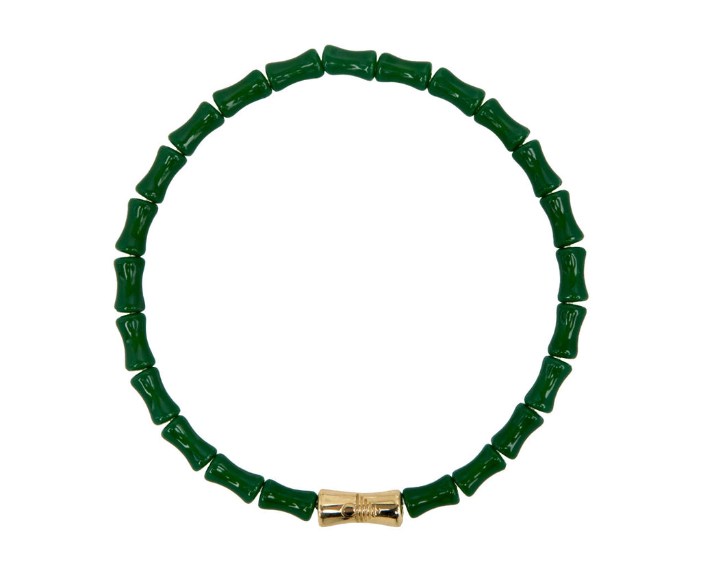 Luis Morais Malachite Beaded Bracelet