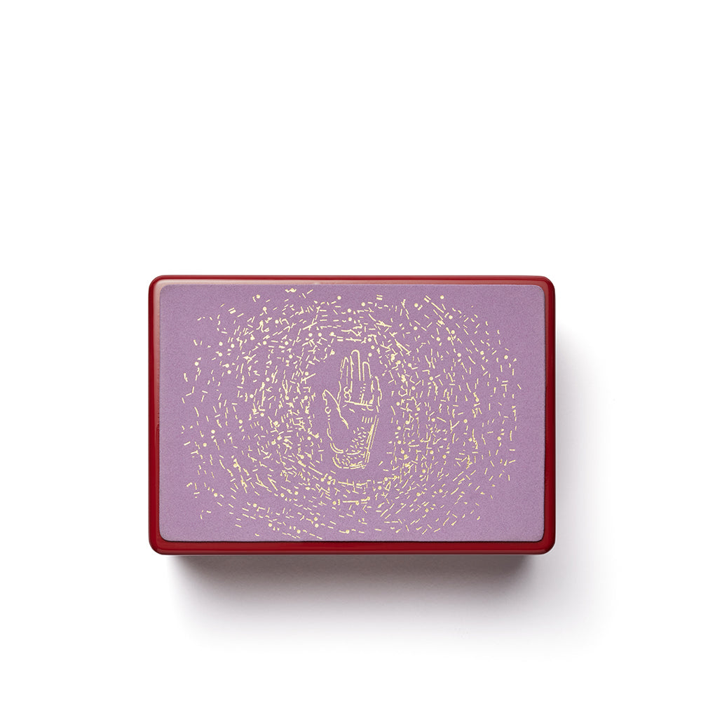 Royal Red Mini Trunk Jewelry Box