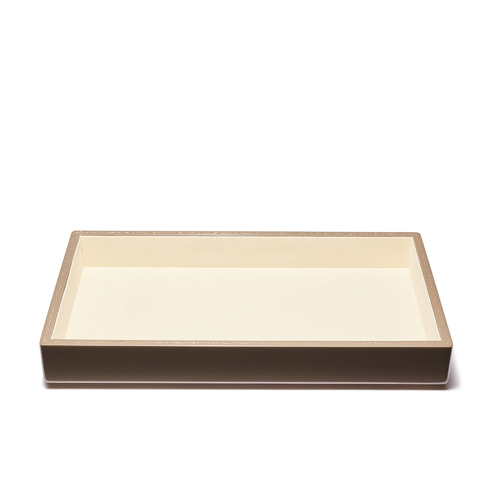 Taupe Large Valet Tray