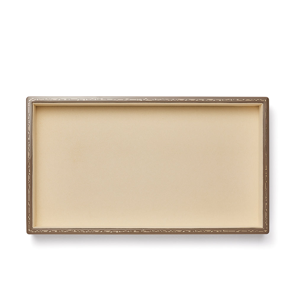 Taupe Large Valet Tray