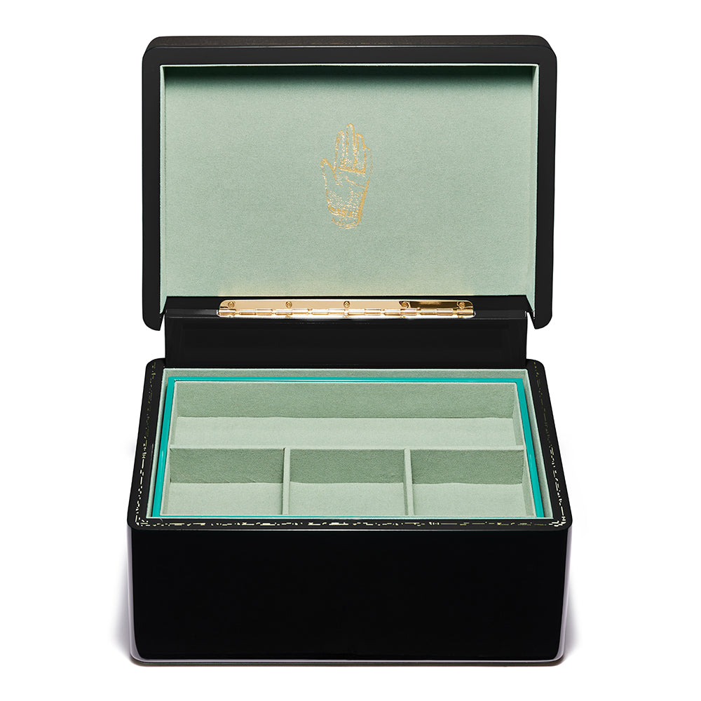 Jet Trunk Jewelry Box