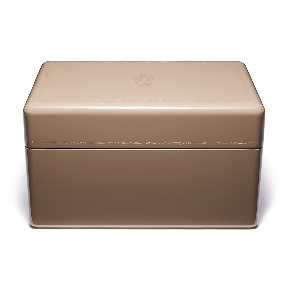 Taupe Trunk Jewelry Box