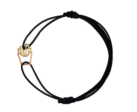 Aliita French Fries Charm Bracelet
