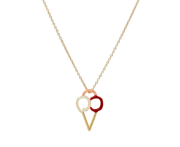 【ALIITA】Martini 9kt yellowgold necklace diamond 関税送料込 Necklaces – Tagged 