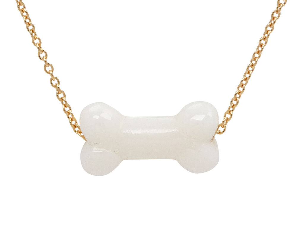 Aliita Little Bone Necklace - Closeup