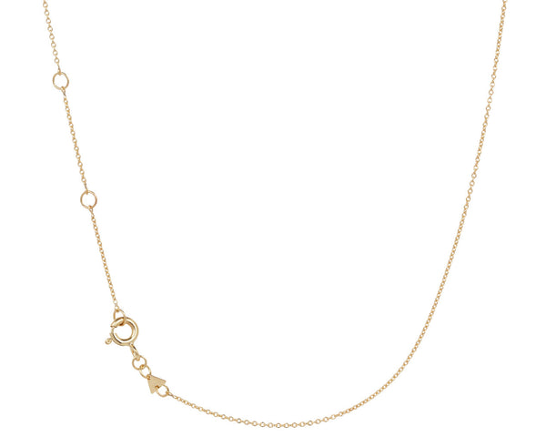 ALIITA ネックレス PERRITO BRILLANTE LITTLE DOG NECKLACE ROLO Perrito Brillante Gold Necklace - ALIITA
