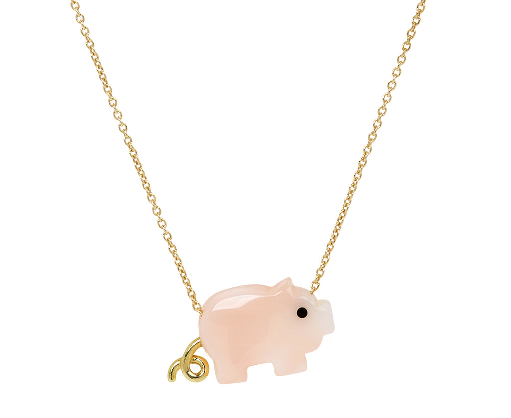 Aliita Piggy Pendant Necklace
