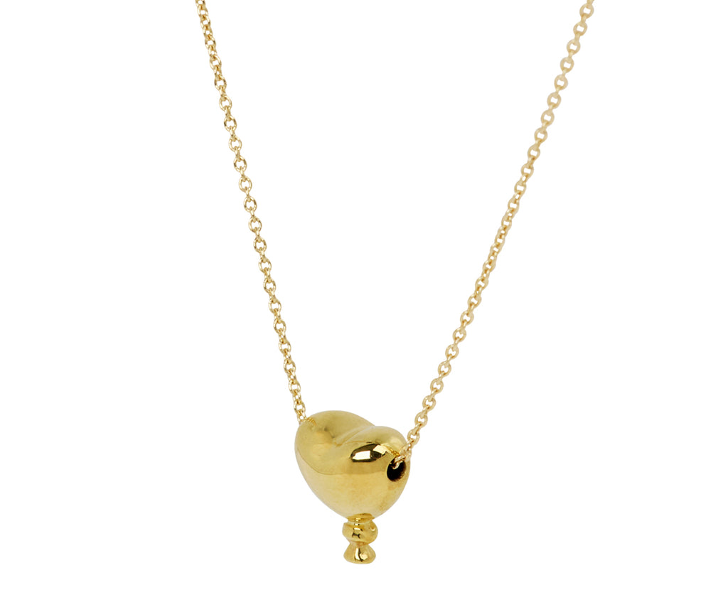 Aliita Heart Balloon Pendant Necklace - Angled View