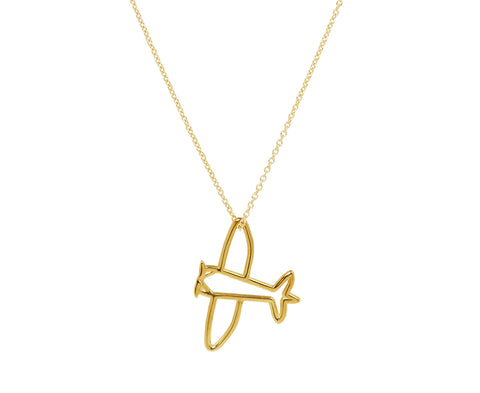 Aliita Airplane Necklace