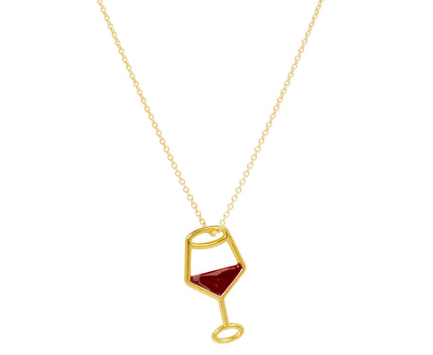 Aliita Wine Glass Necklace
