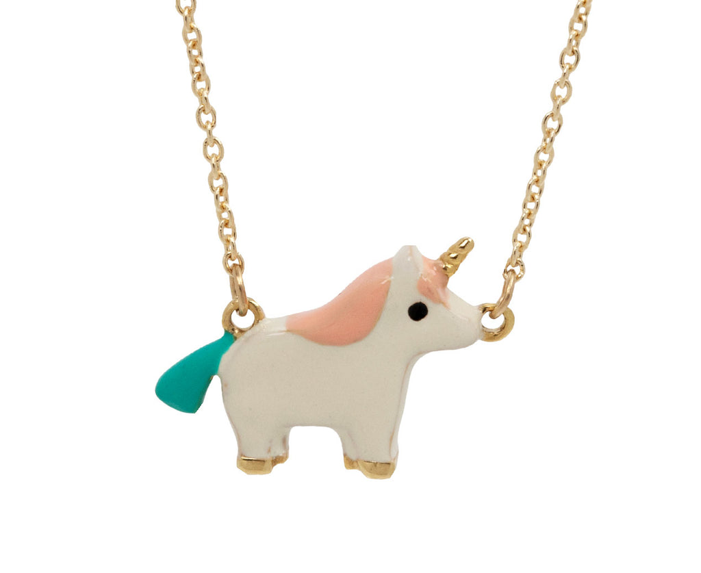 Aliita Unicorn Necklace - Closeup
