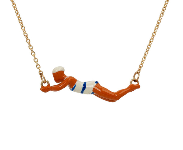 VIP【関税送料無料】希少 ALIITA GOLD 9KT COCKTAIL NECKLACE Corazon Gold Necklace - ALIITA