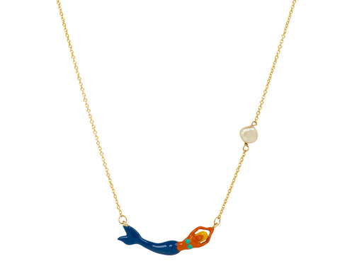 Aliita Mermaid Pendant Necklace