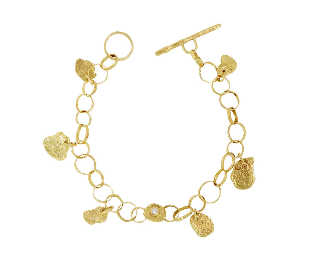 Diamond Charm Bracelet