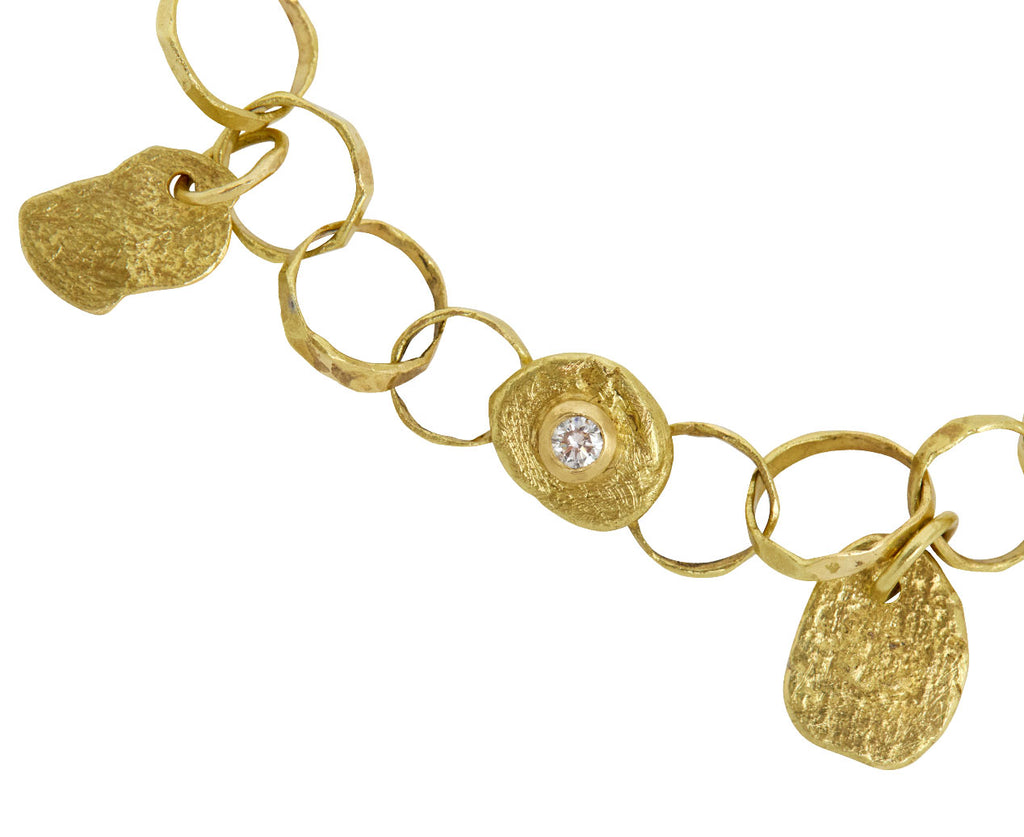 Diamond Charm Bracelet