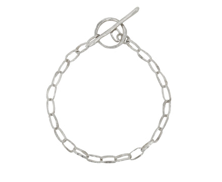 Disa Allsopp Oval Link Fine Silver Bracelet