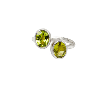 Disa Allsopp Double Peridot Ring