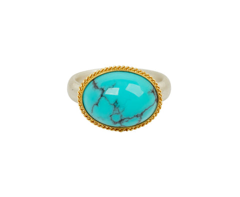 Oval Turquoise Ring