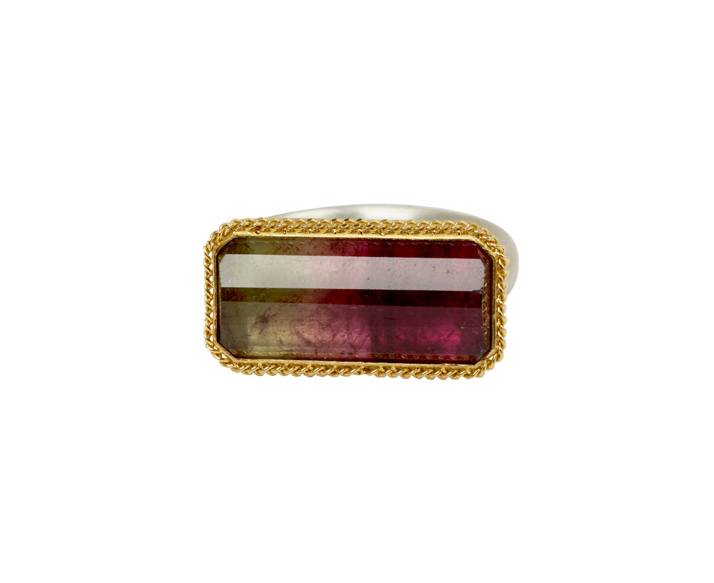 Bi-Color Tourmaline Ring