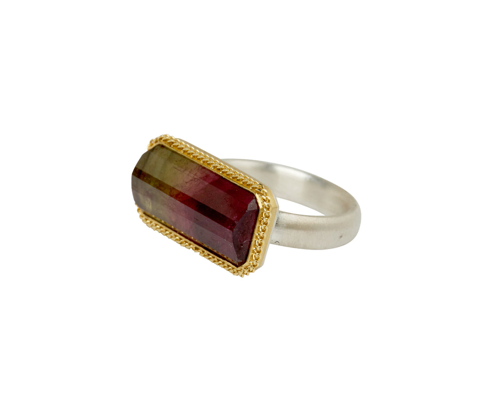 Bi-Color Tourmaline Ring