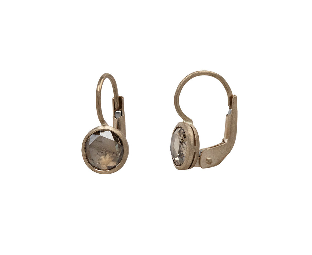 Rose Cut Diamond Gwyneth Earrings