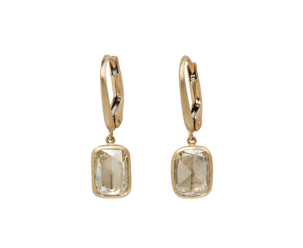 Cushion Cut Diamond Gunilla Earrings