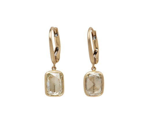 Cushion Cut Diamond Gunilla Earrings