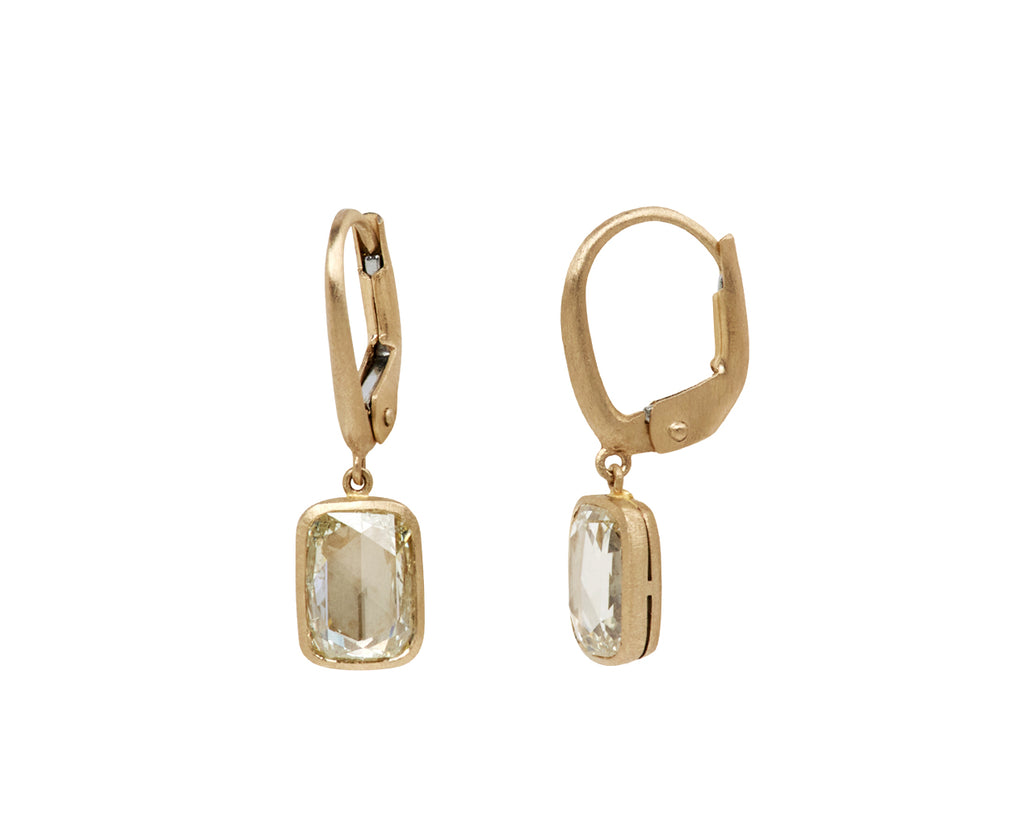 Cushion Cut Diamond Gunilla Earrings