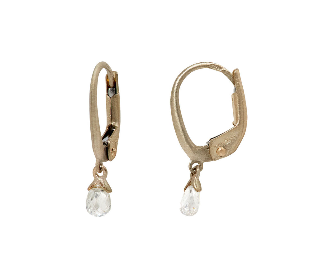 White Diamond Lauren Earrings