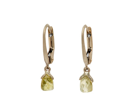 Pale Yellow Diamond Lauren Earrings