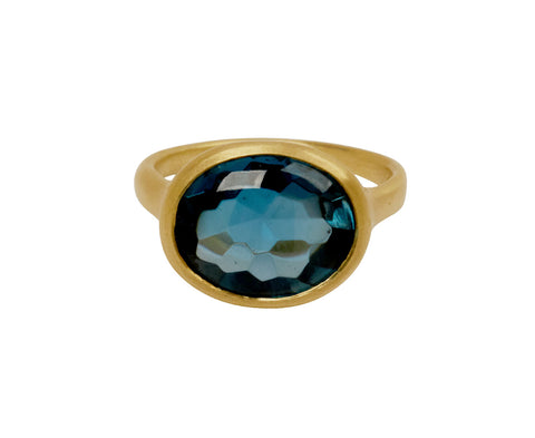 London Blue Topaz Chad Ring - TWISTonline