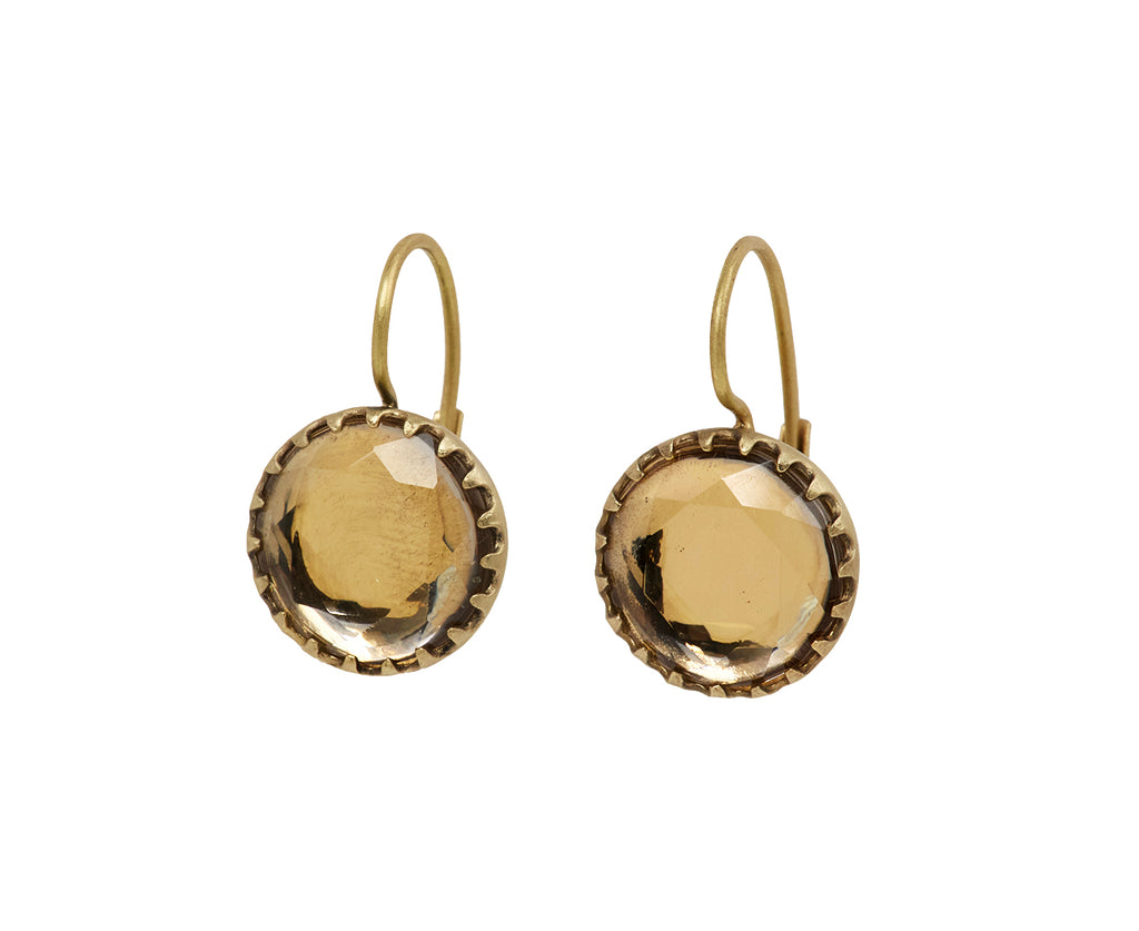 Quartz Georgette Merletto Earrings