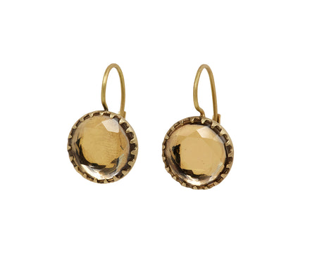 Quartz Georgette Merletto Earrings