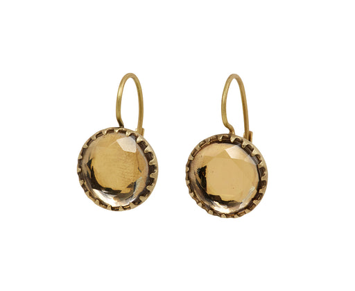 Quartz Georgette Merletto Earrings