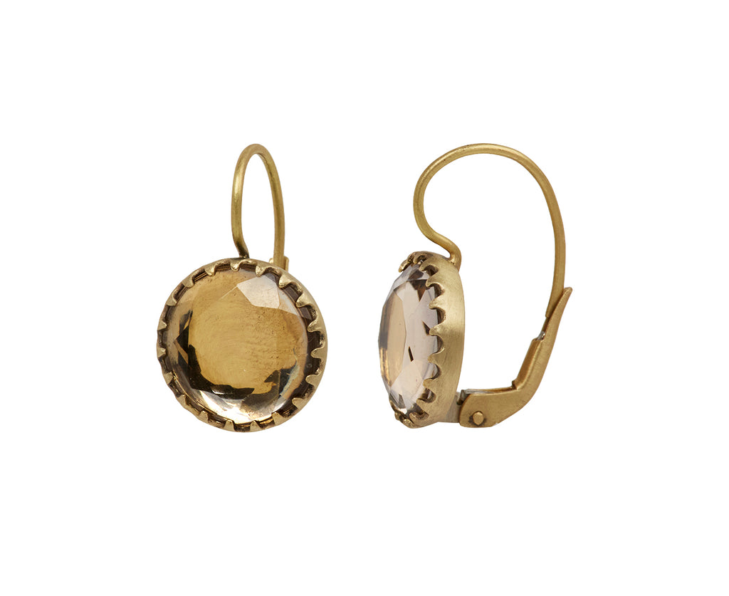 Quartz Georgette Merletto Earrings